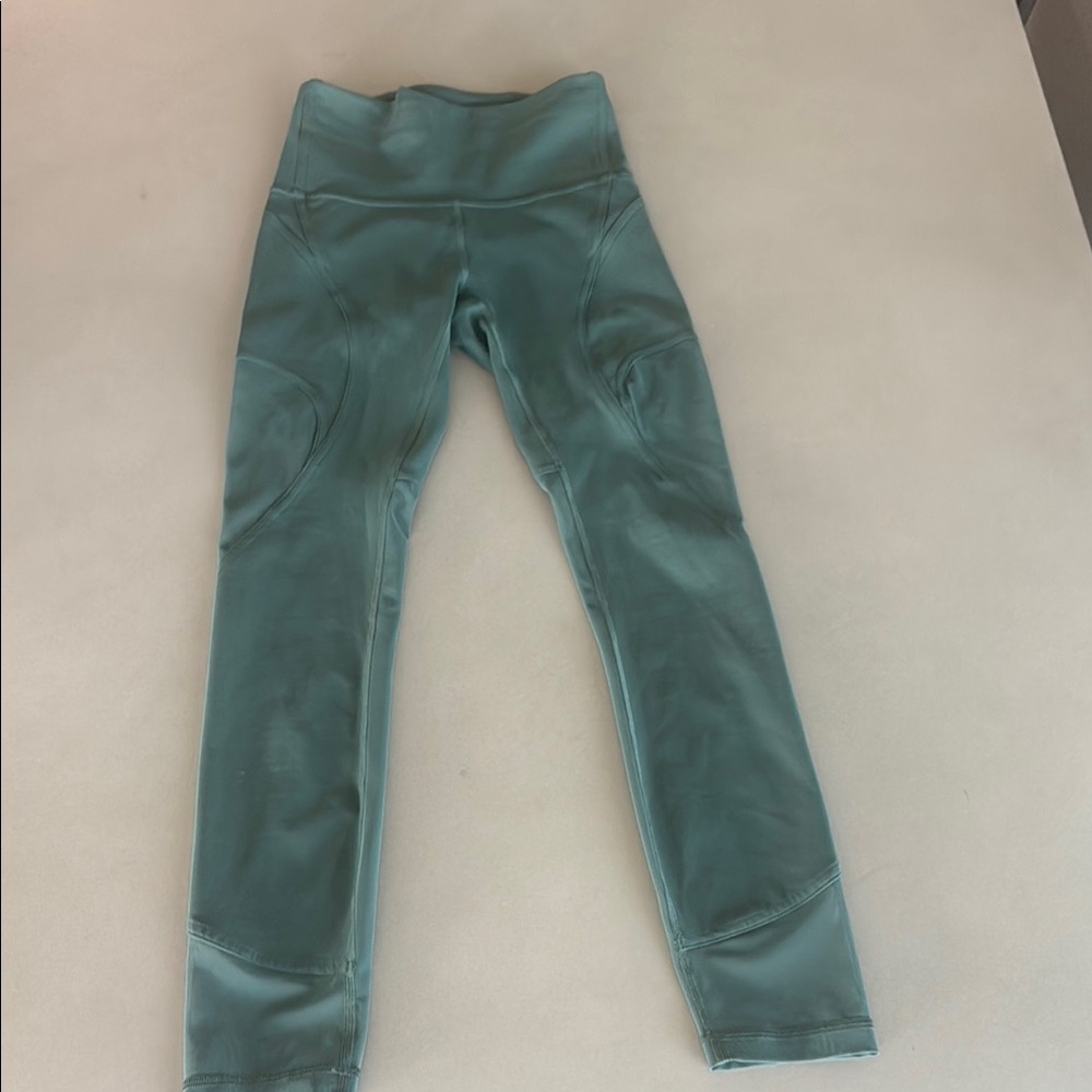 Lululemon green Yoga Pants